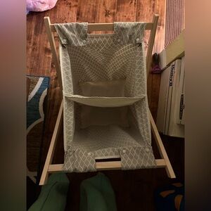 Gray Foldable Laundry Hamper